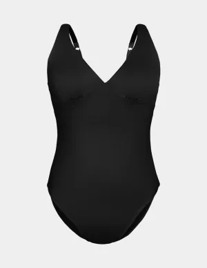 Leakproof Deep V One Piece Swimsuit