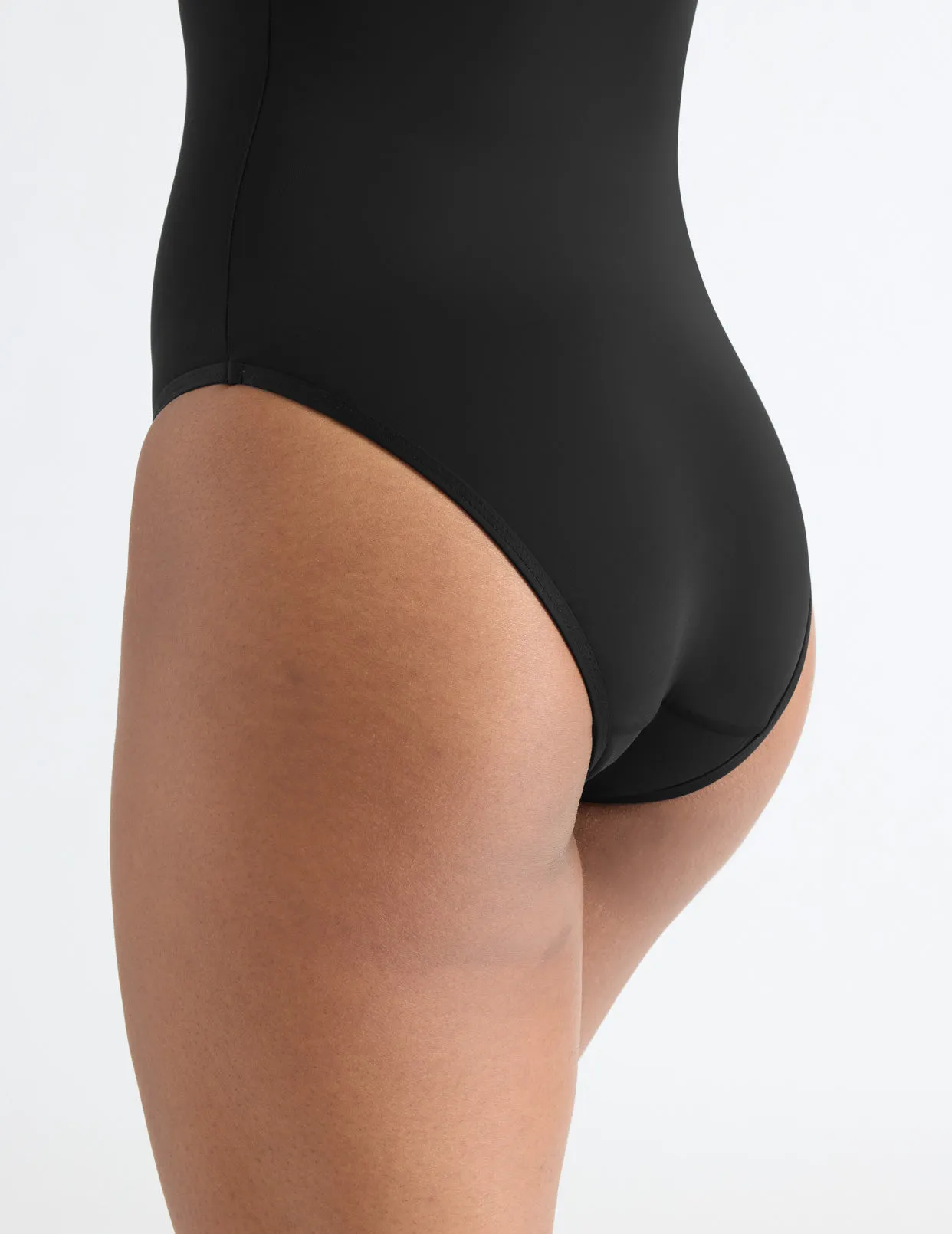 Leakproof Deep V One Piece Swimsuit
