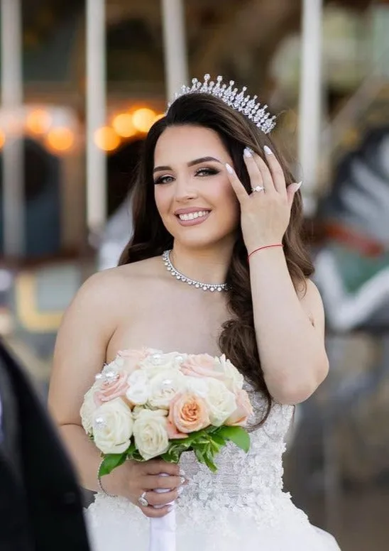 LUCIENNE Swarovski Wedding Crown