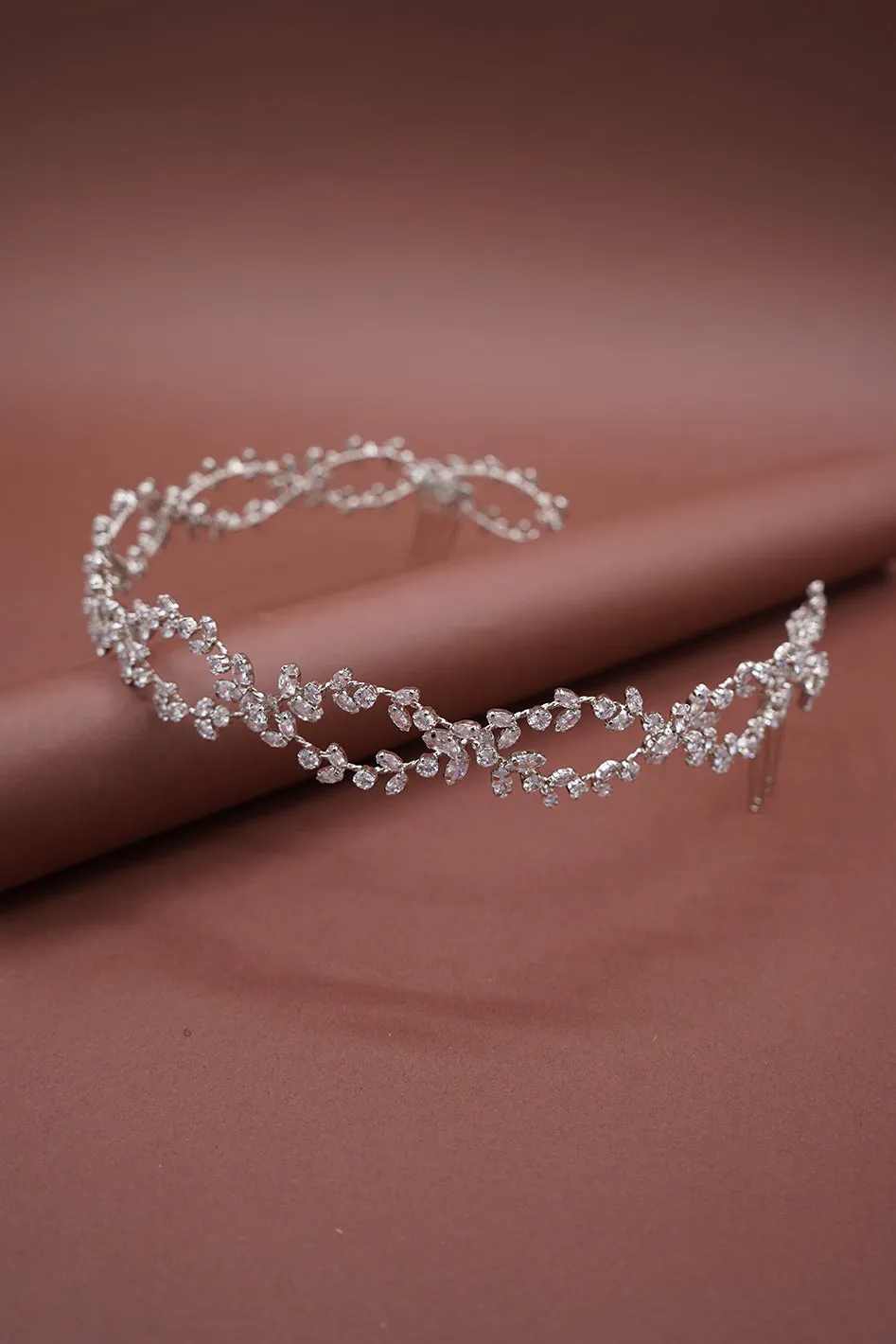 MADISON Simulated Diamond Vine Headpiece