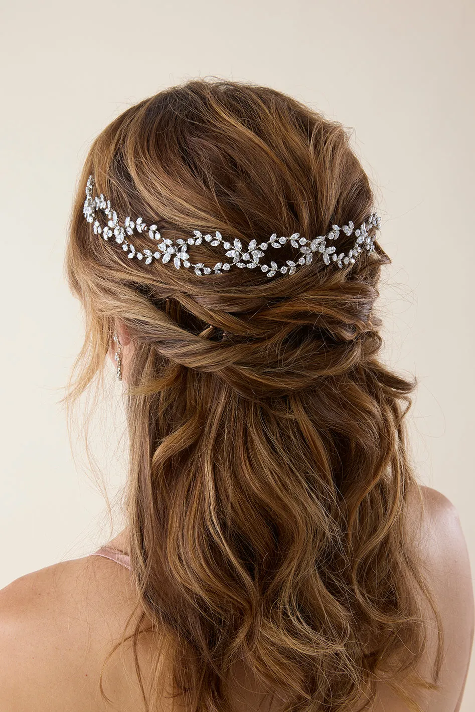 MADISON Simulated Diamond Vine Headpiece