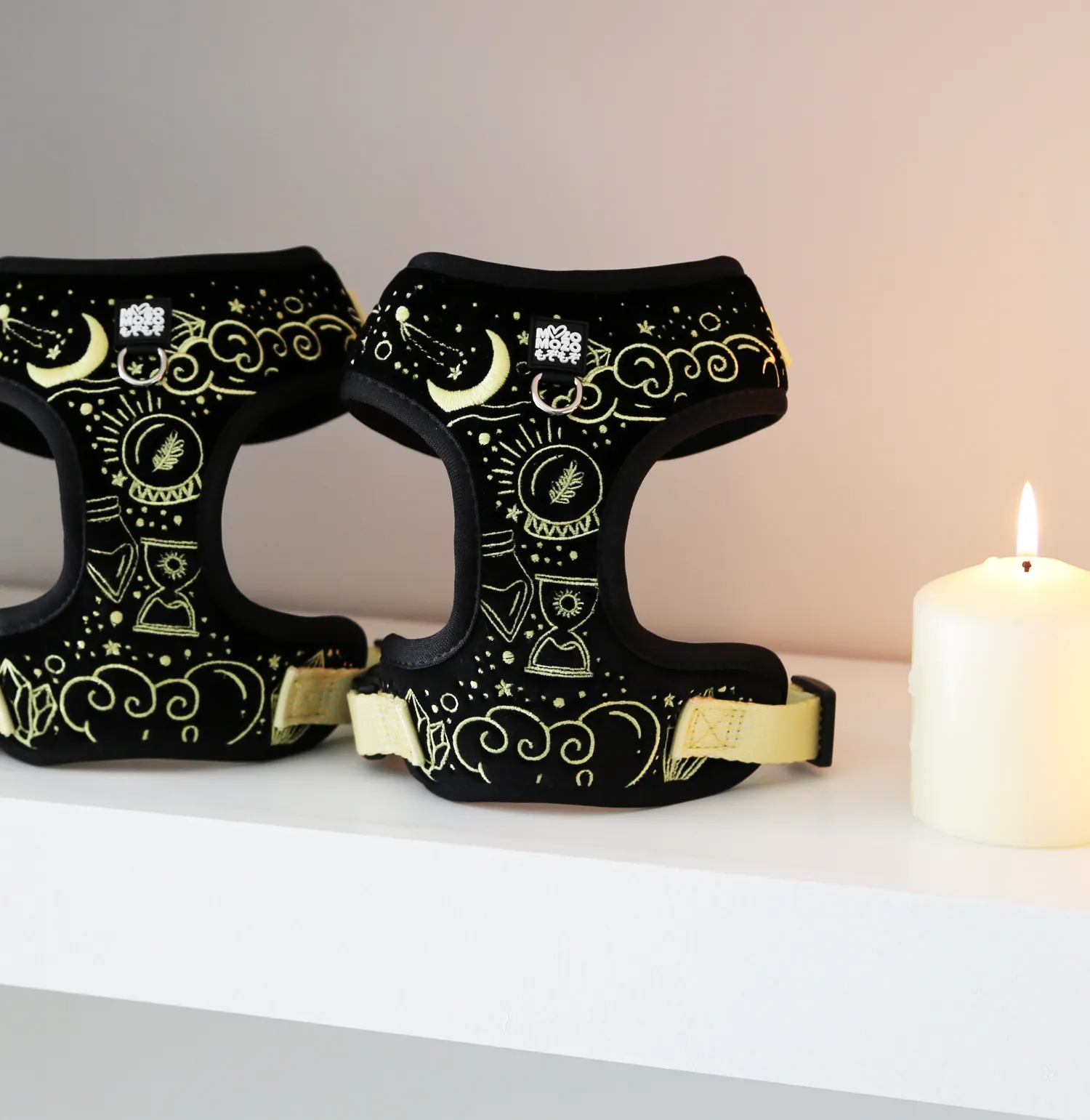 Magical - Mysterious (black) adjustable harness ✦RARE✦