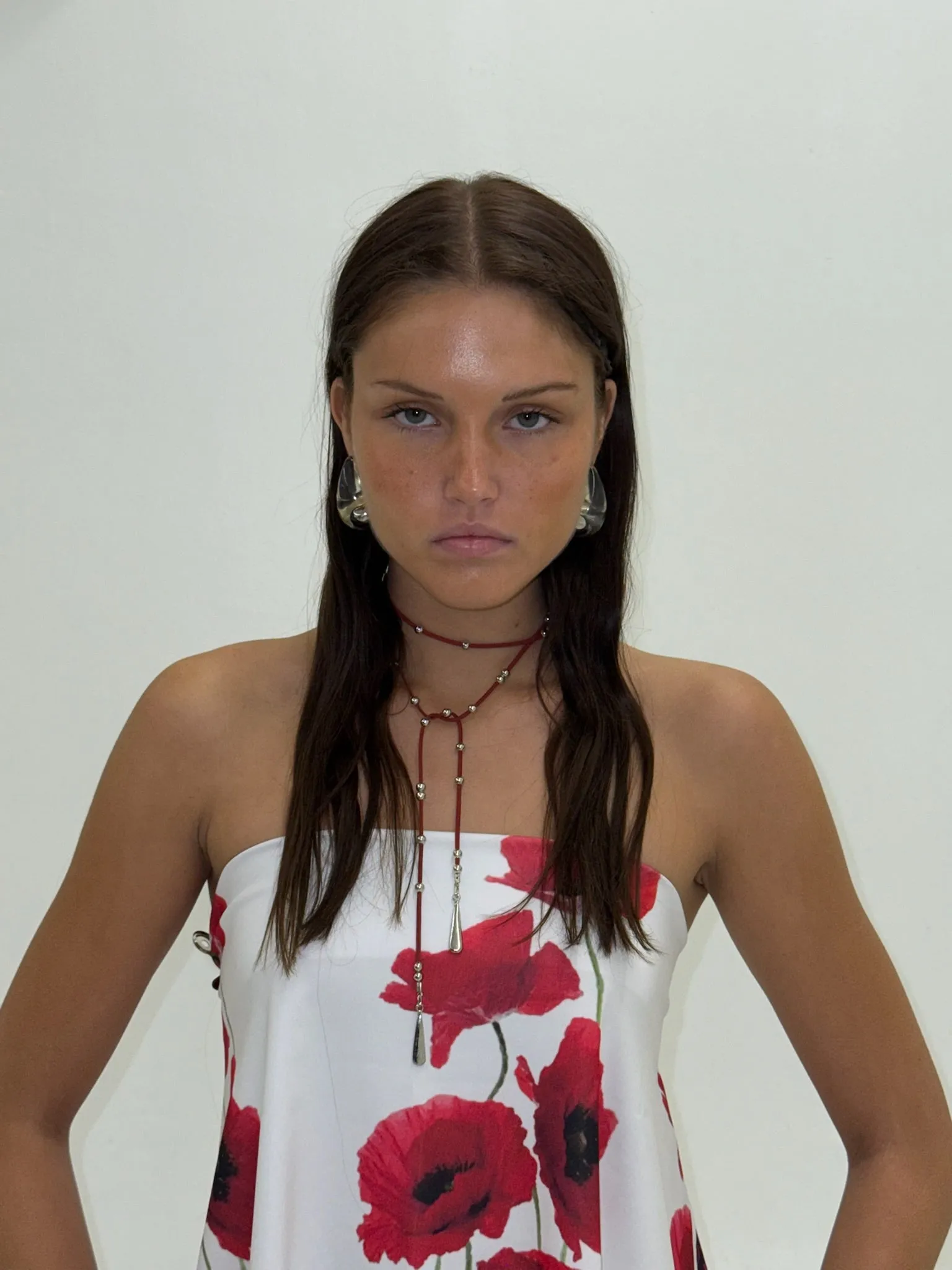 Make a Deal Necklace Garnet