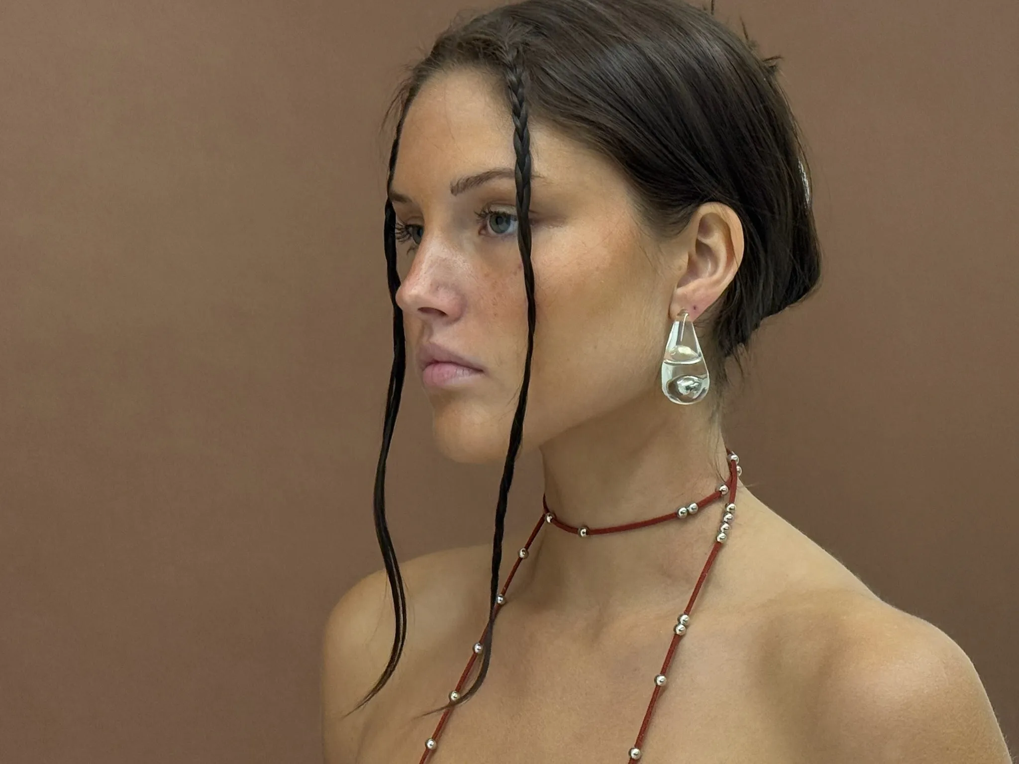 Make a Deal Necklace Garnet
