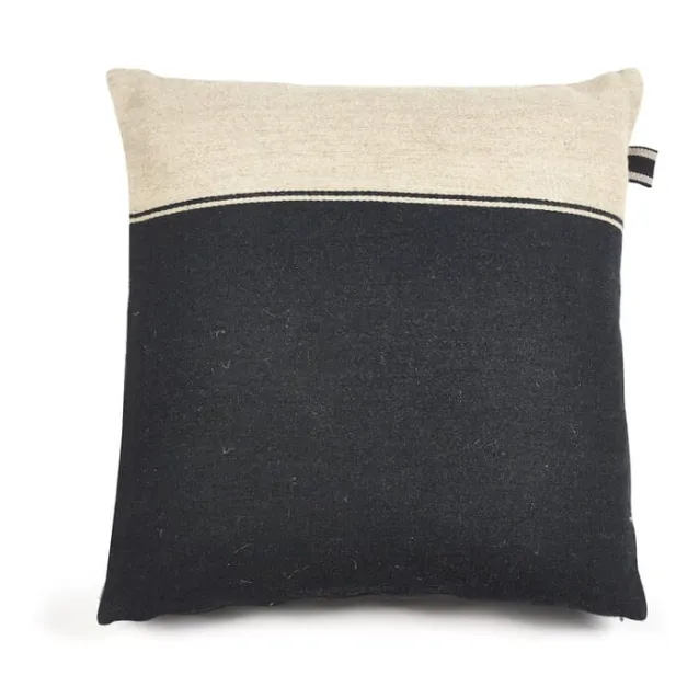 Marshall Black Flax Pillow