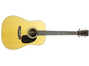 Martin & Co. D-28 Satin Standard Series Acoustic Guitar, 2025 Satin Natural Aging Toner