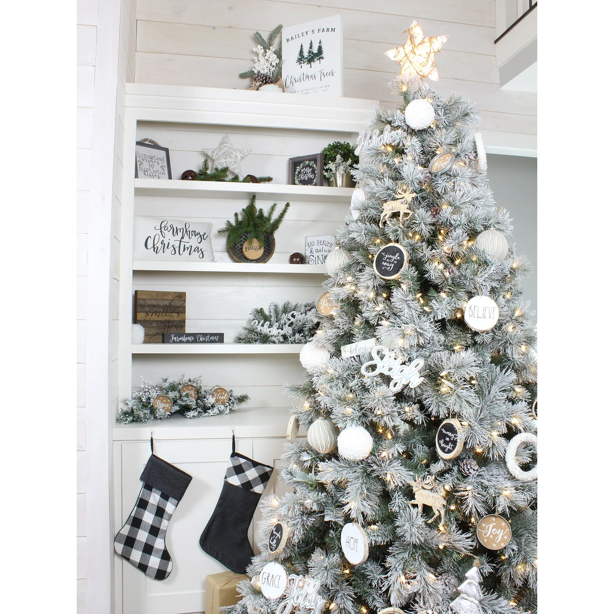 Mason Jar Lid Christmas Ornaments, Farmhouse Decor (Case of 600)