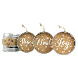 Mason Jar Lid Christmas Ornaments, Farmhouse Decor (Case of 600)