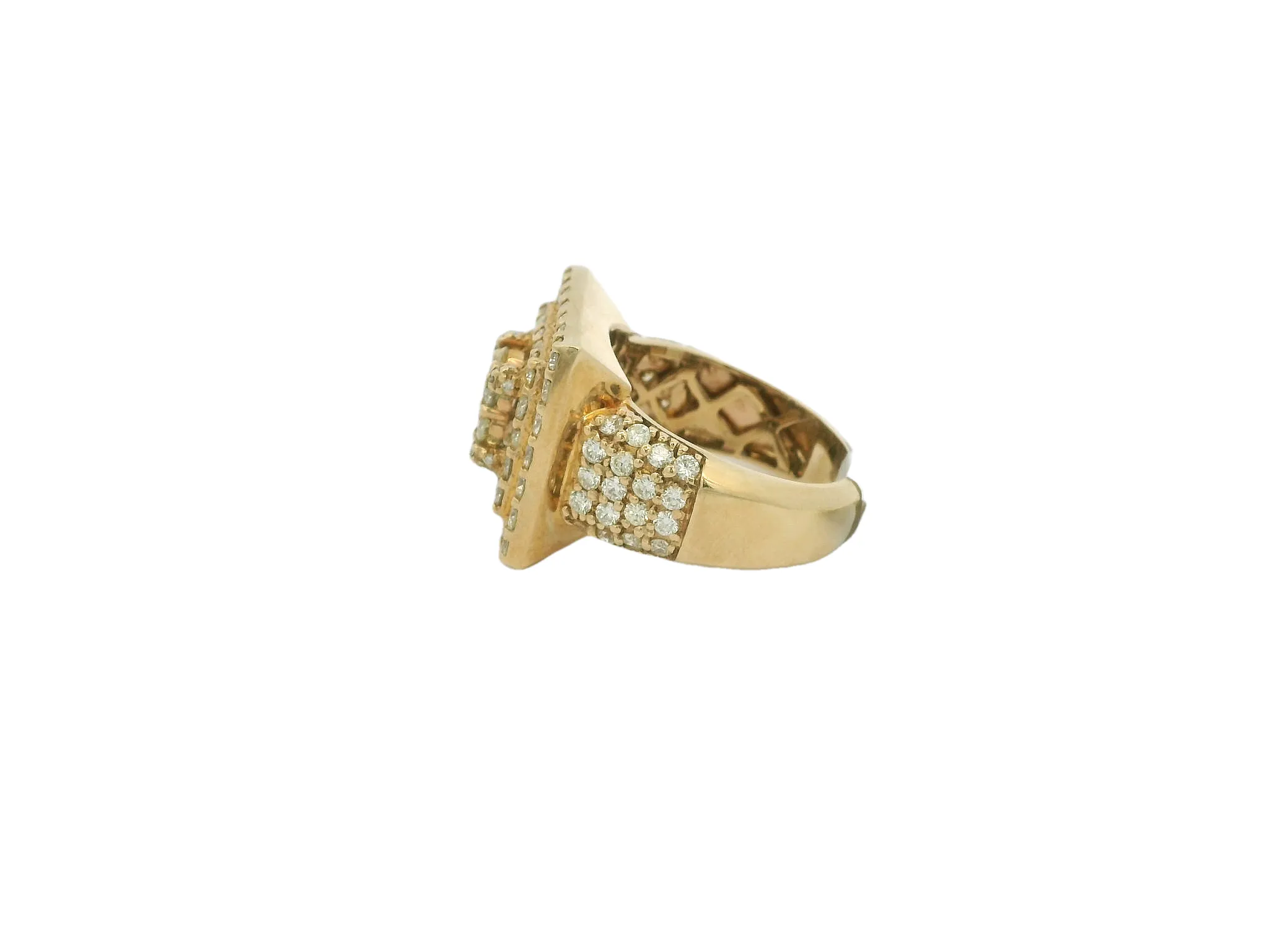 Men's 10kt Yellow Gold Diamond ring