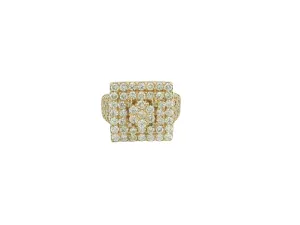 Men's 10kt Yellow Gold Diamond ring