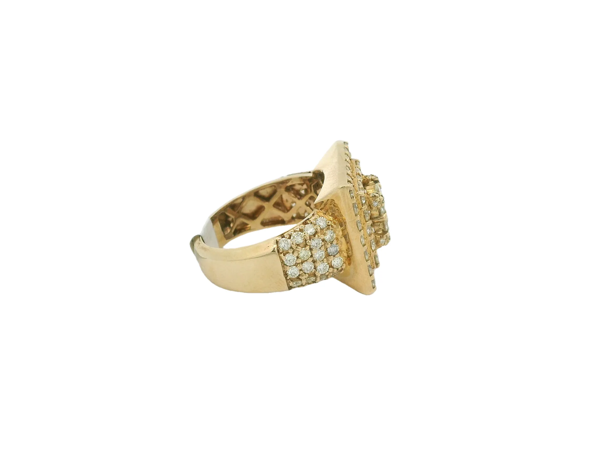 Men's 10kt Yellow Gold Diamond ring