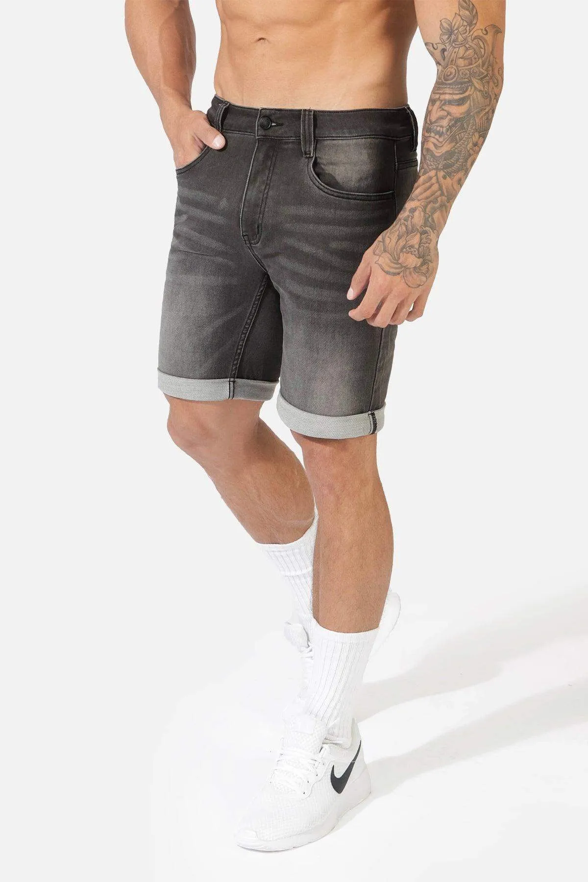 Men's 8.5" Denim Shorts - Dark Gray