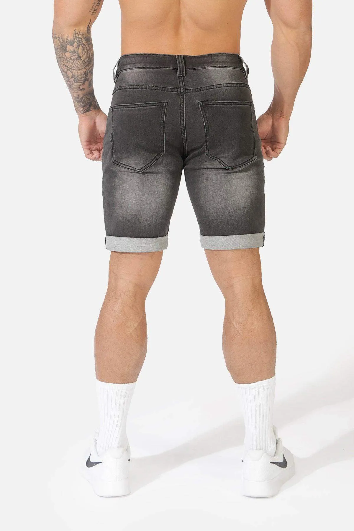 Men's 8.5" Denim Shorts - Dark Gray
