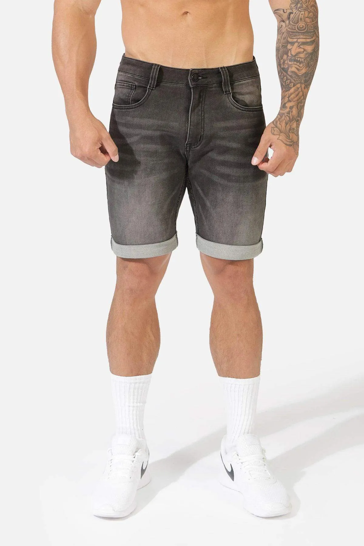 Men's 8.5" Denim Shorts - Dark Gray