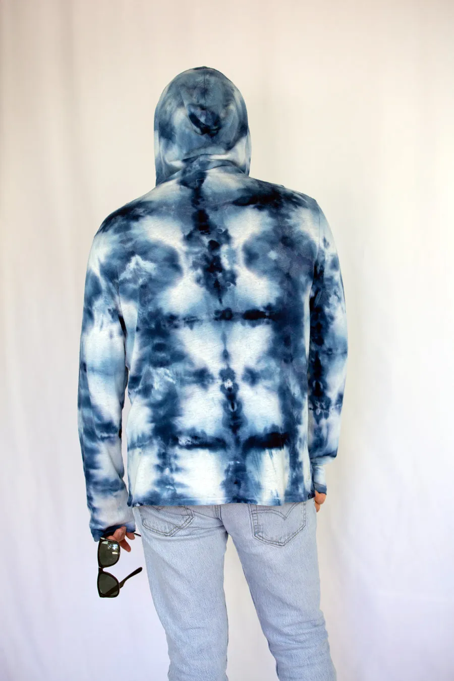 Men's Hemp Henley Hoodie
