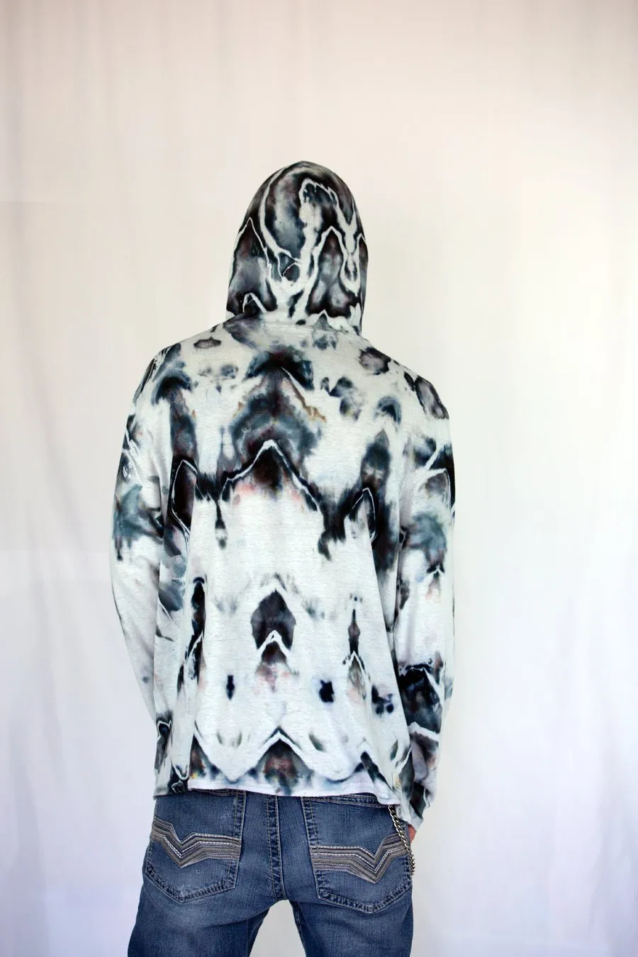 Men's Hemp Henley Hoodie