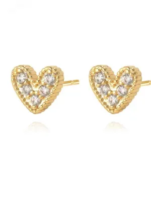 Mia Heart Stud