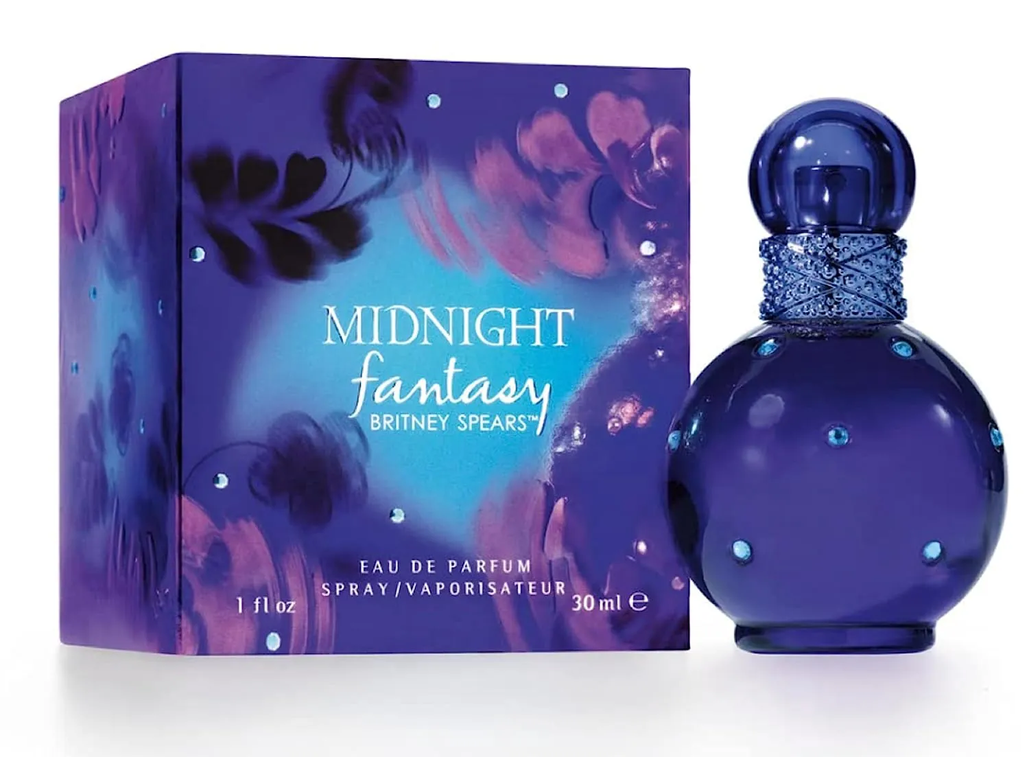 MIDNIGHT FANTASY Eau De Parfum Spray for Women by Britney Spears, 100ml