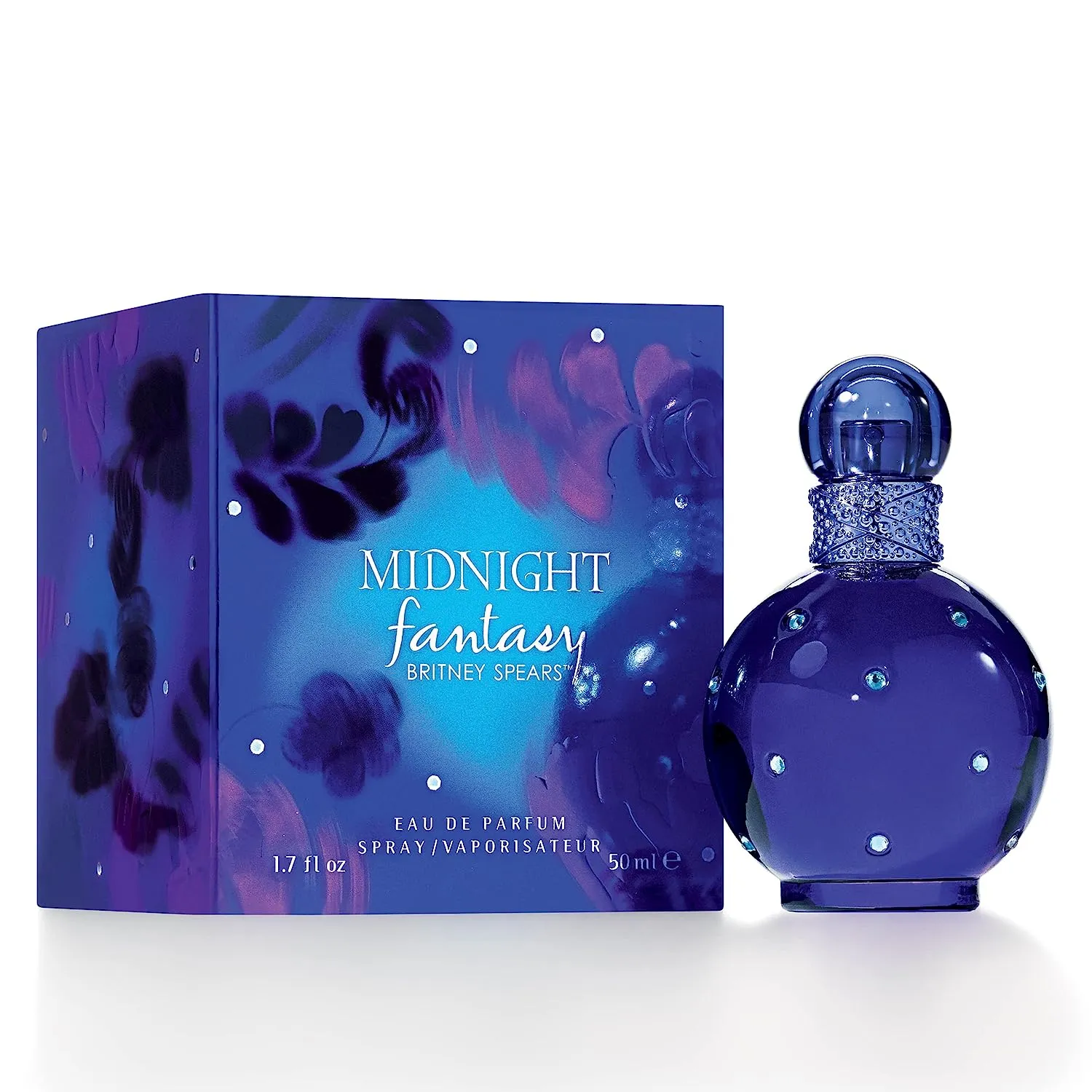 MIDNIGHT FANTASY Eau De Parfum Spray for Women by Britney Spears, 100ml