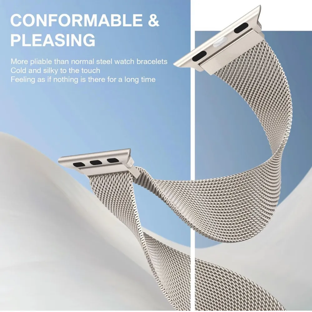 Milanese Stainless Steel Band for Apple Watch
