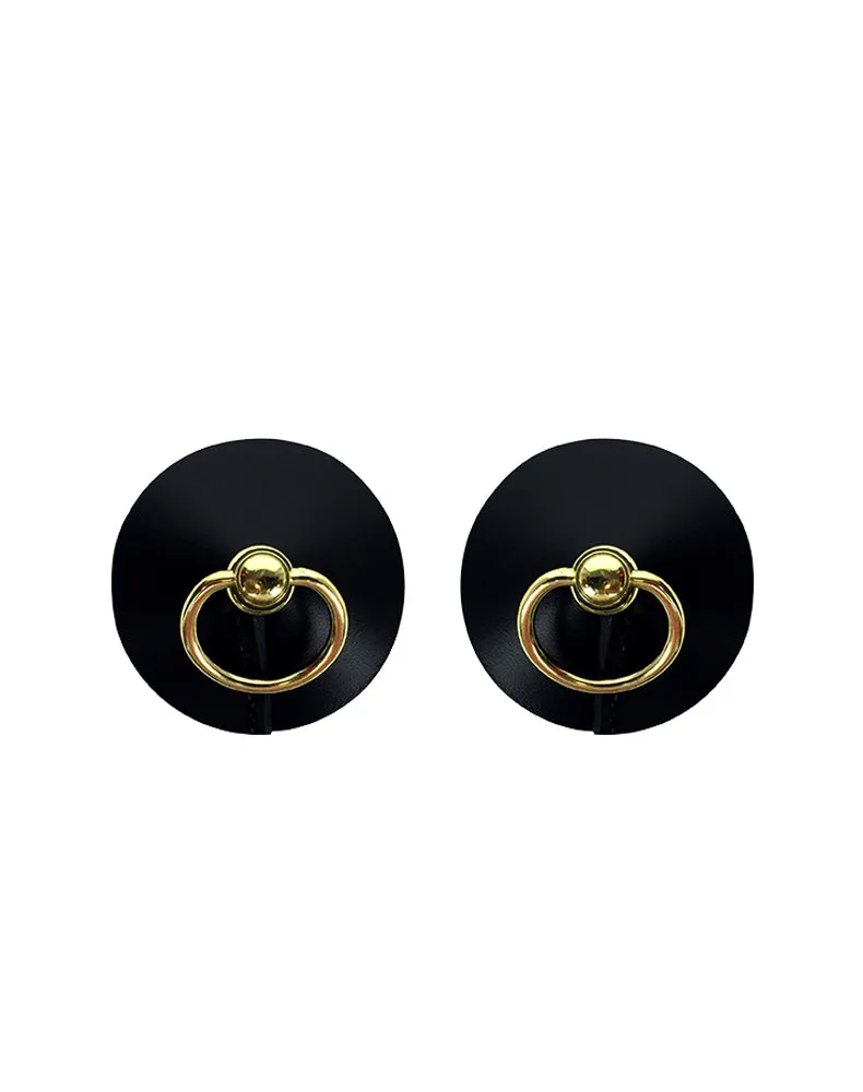 Mini Ring Nipplets Black