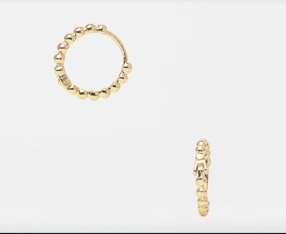 Neli Gold Mini Hoops Earrings