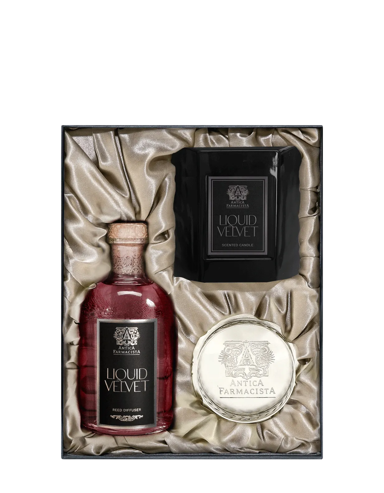 Nickel Home Ambiance Gift Set: Liquid Velvet
