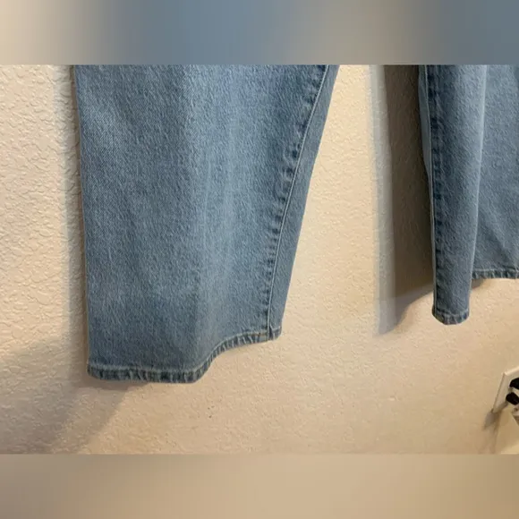 NWT NEW Wrangler Barrel 652 High Rise Blue Denim Jeans Womens Size 33 Casual