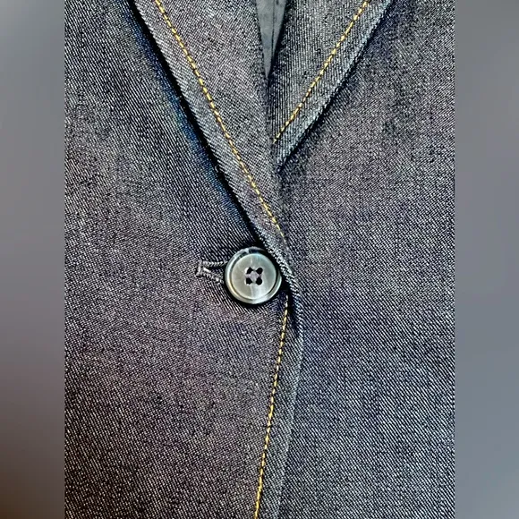 Old Navy denim blazer with pockets