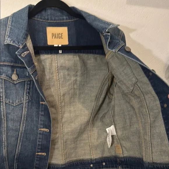 Paige Womens Denim Jacket size L