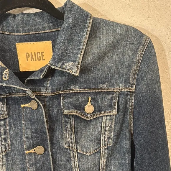 Paige Womens Denim Jacket size L