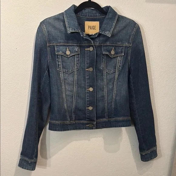 Paige Womens Denim Jacket size L