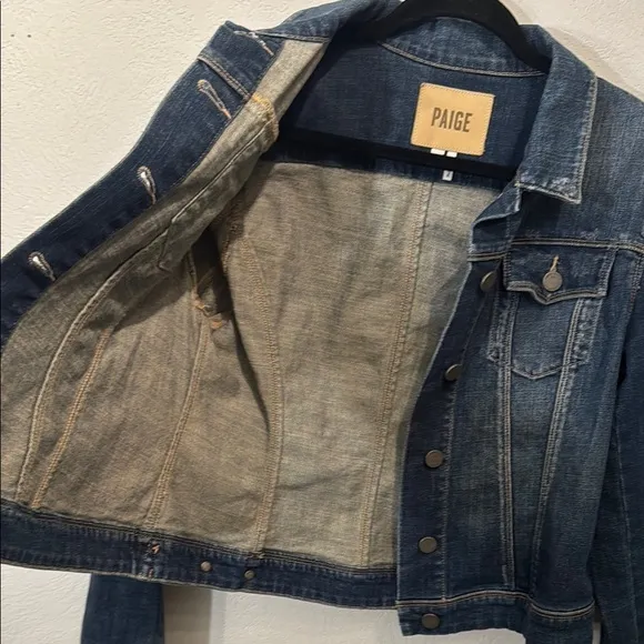 Paige Womens Denim Jacket size L