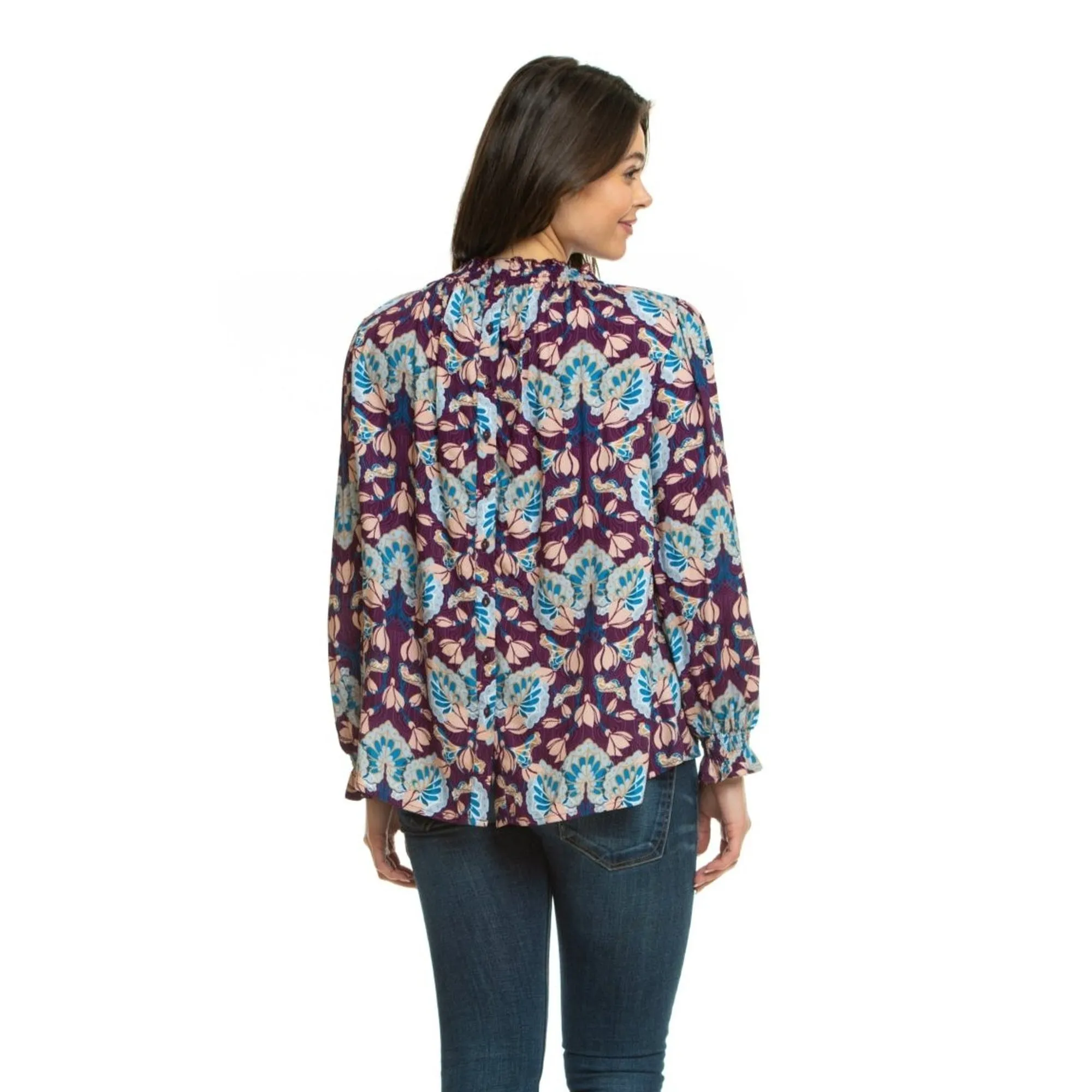 Patricia Sapphire Top