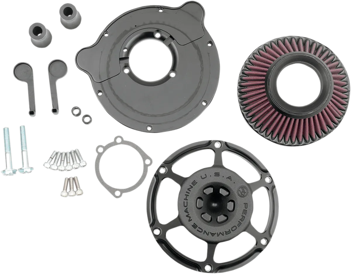 Performance Machine 0206-2141-CH Max HP Air Cleaner - Chrome