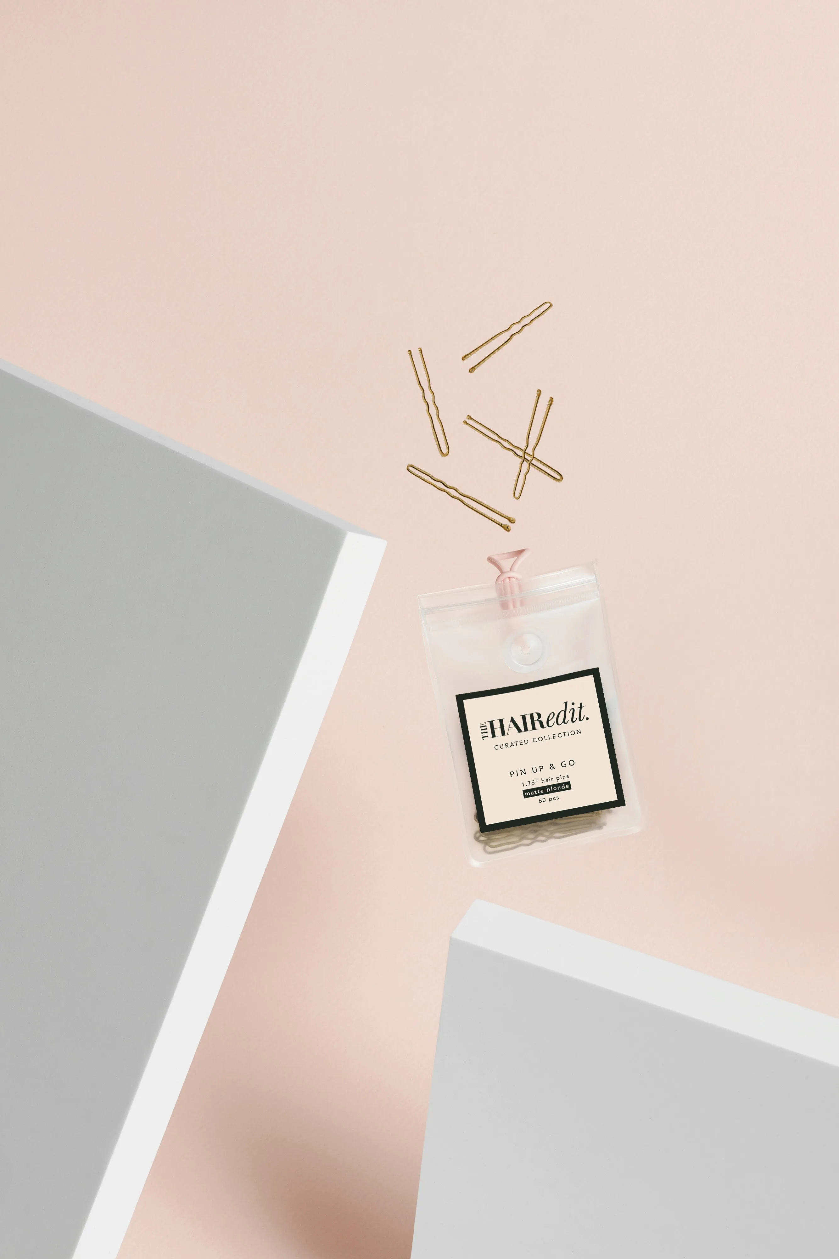 Pin Up & Go 1.75" Hair Pins - Matte Blonde