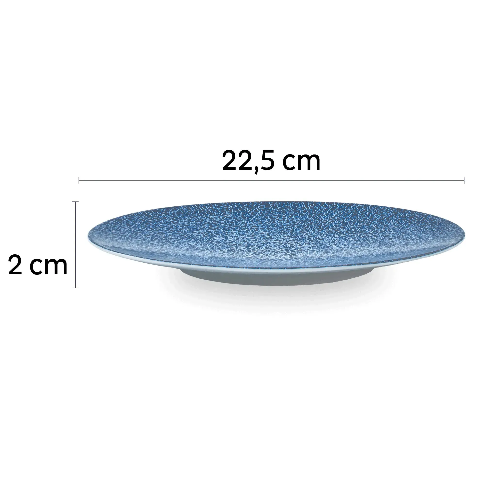 Porcelain Magnetic Breakfast Plates OCEAN by Silwy