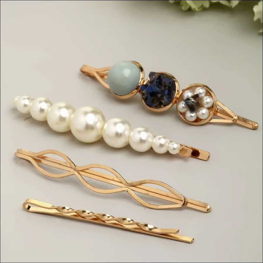 Pricilla Blue Hair Pin Set
