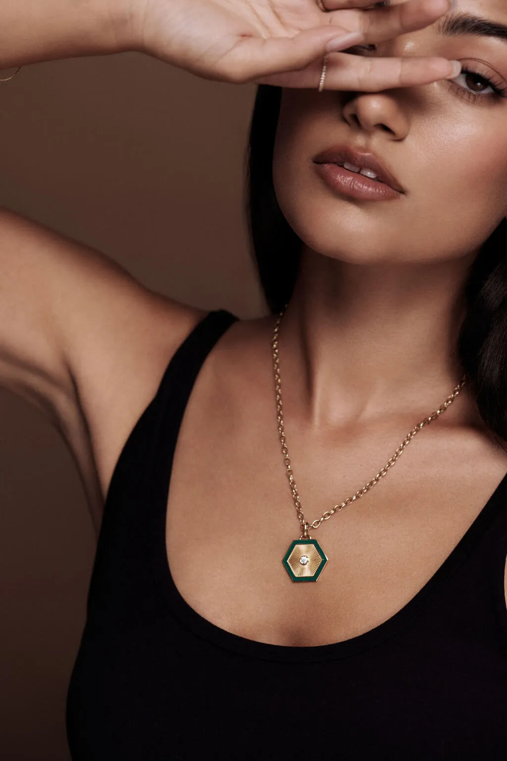 Prism Pendant, Diamond