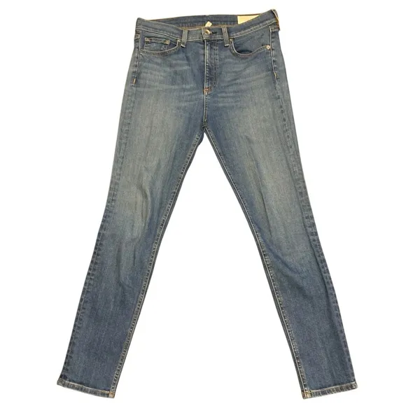 Rag &amp; Bone High Rise Ankle Skinny Jeans - Size 28