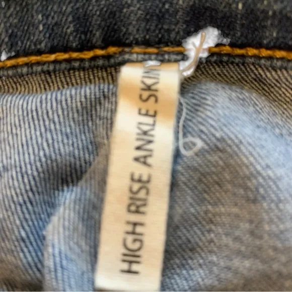 Rag &amp; Bone High Rise Ankle Skinny Jeans - Size 28