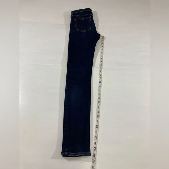 Rag &amp; Bone Jeans Women's 25 Blue Denim High Rise Skinny Heritage W1513k520