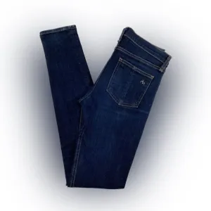 Rag &amp; Bone Jeans Women's 25 Blue Denim High Rise Skinny Heritage W1513k520