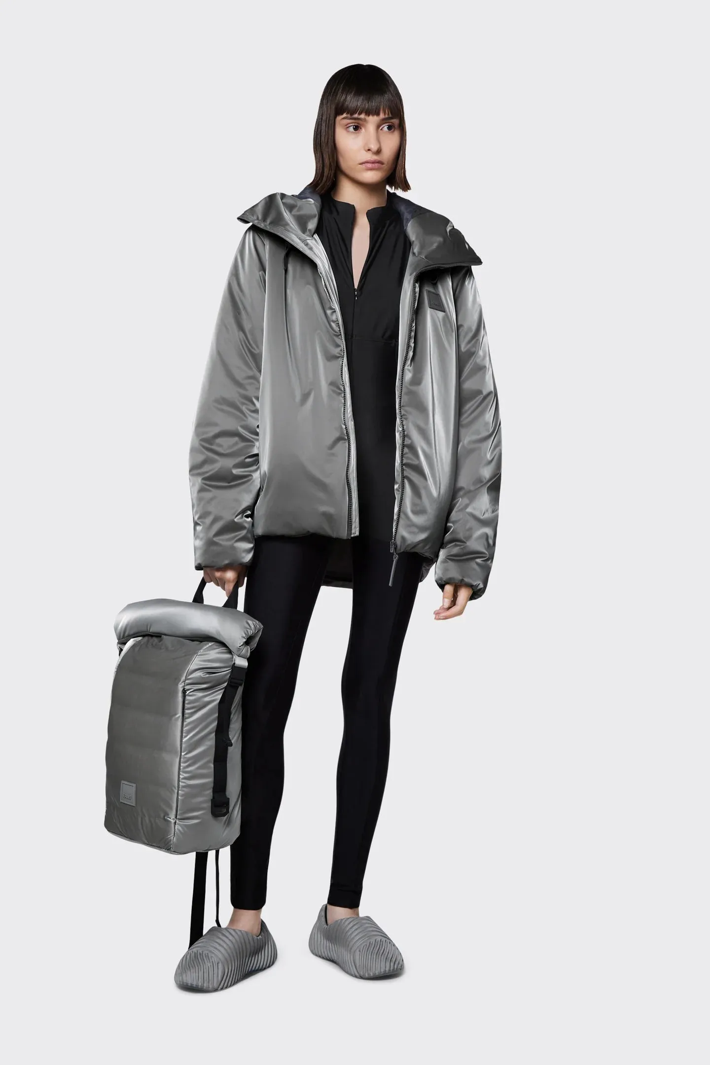 RAINS Loop Jacket 'Steel'