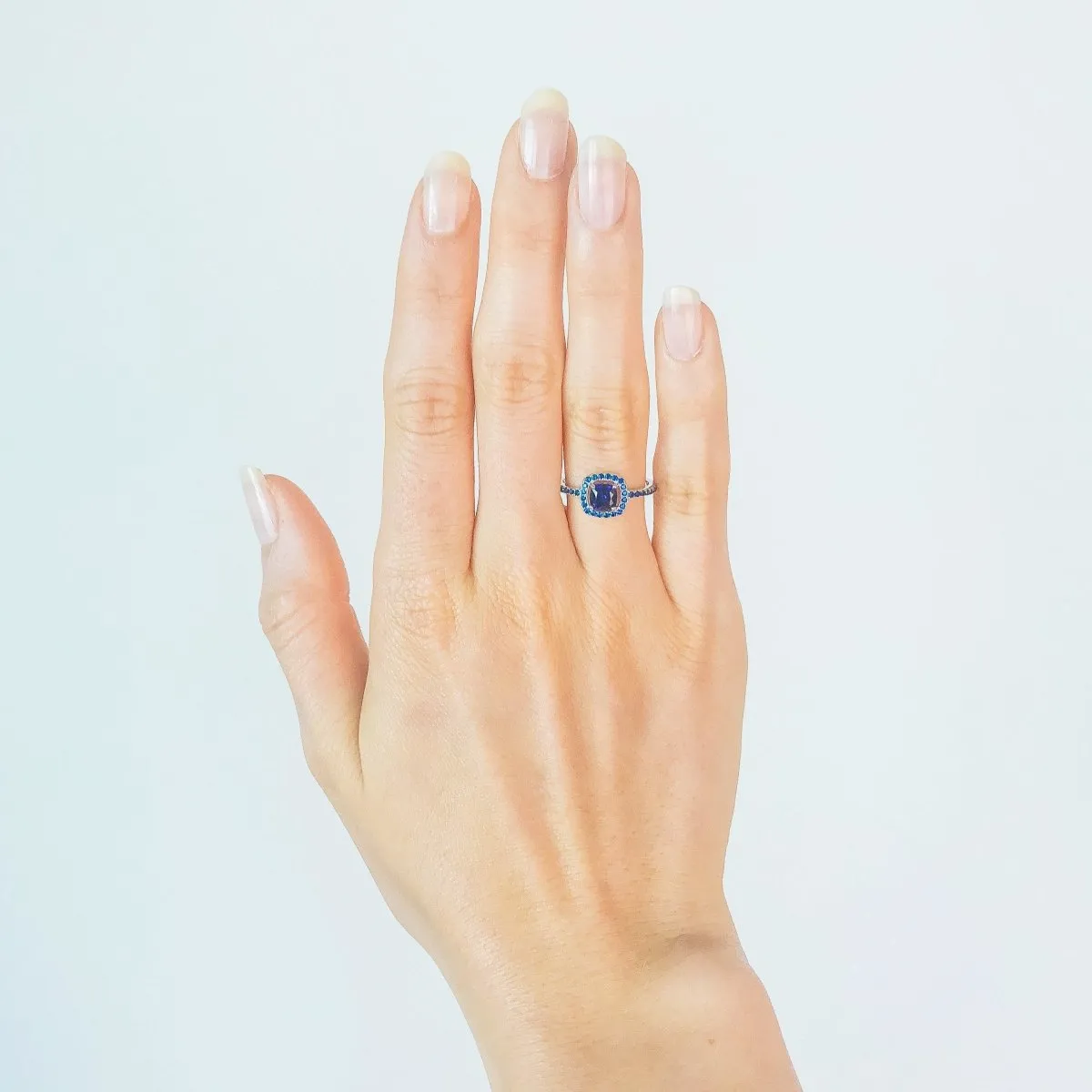Real Blue Sapphire Ring