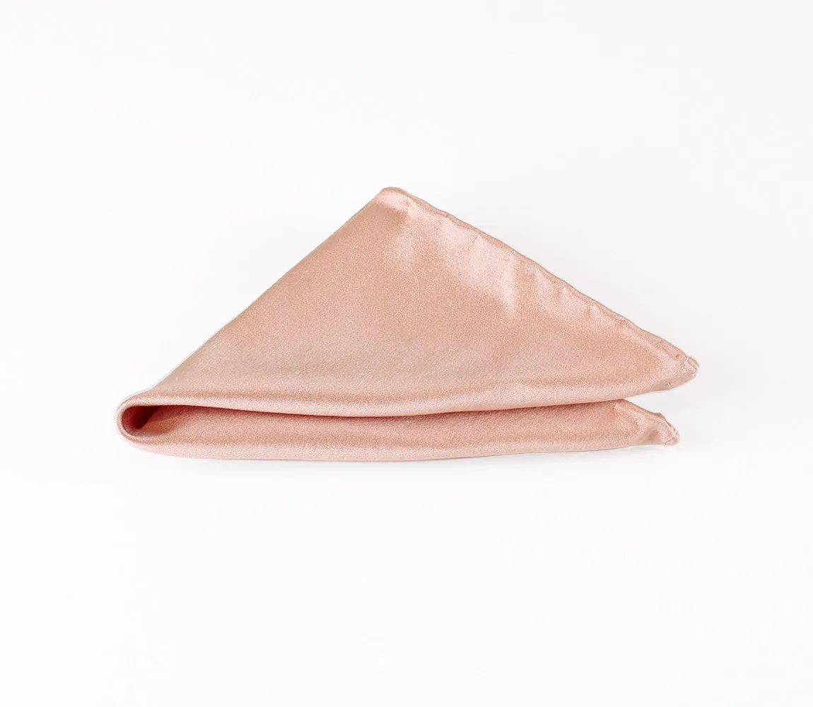 Rose Gold Pocket Square