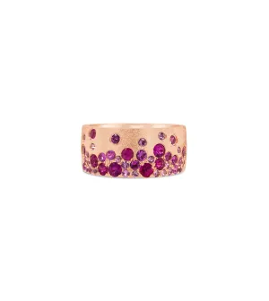 Ruby & Pink Sapphire Celestial Cigar Band