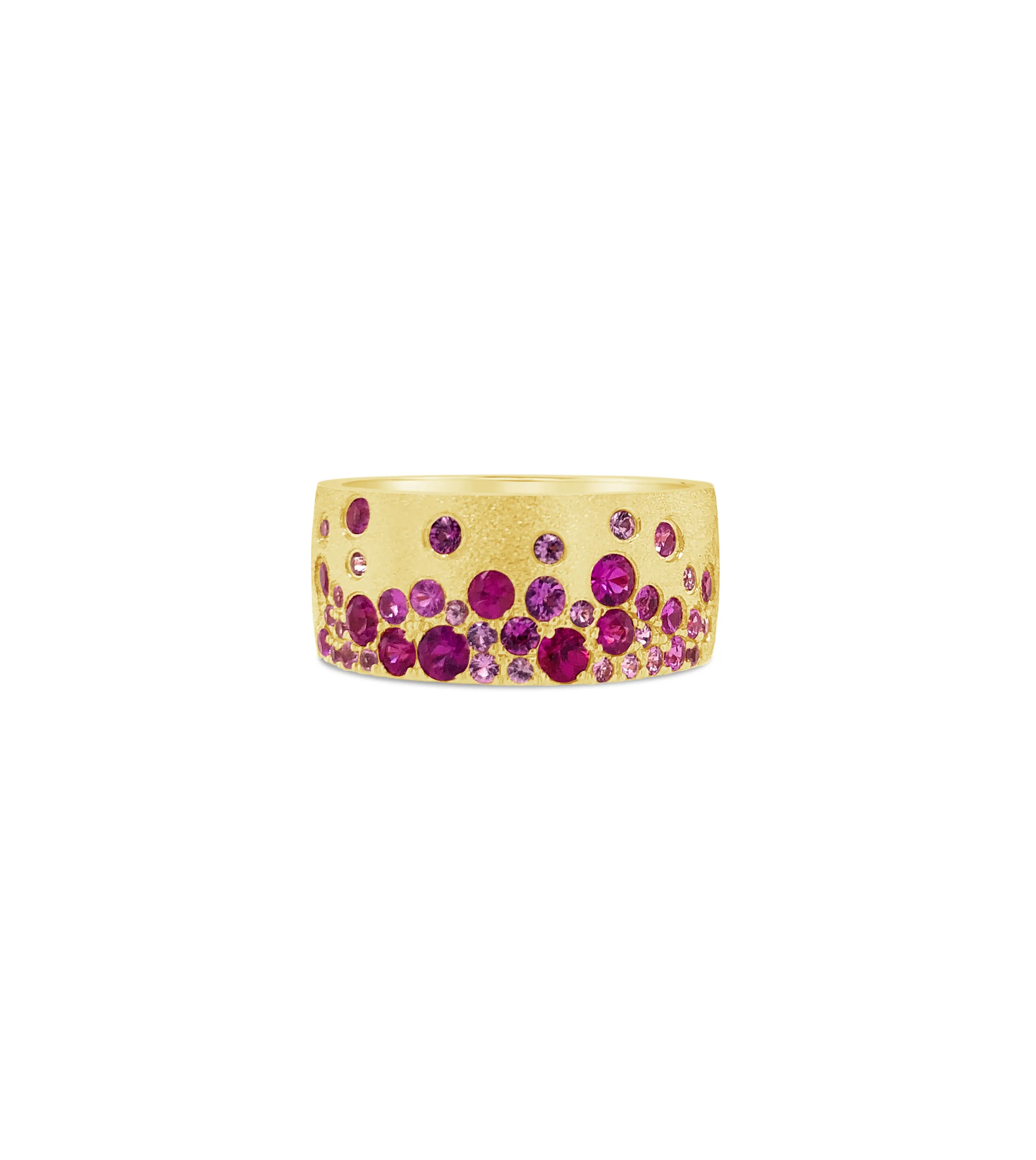 Ruby & Pink Sapphire Celestial Cigar Band