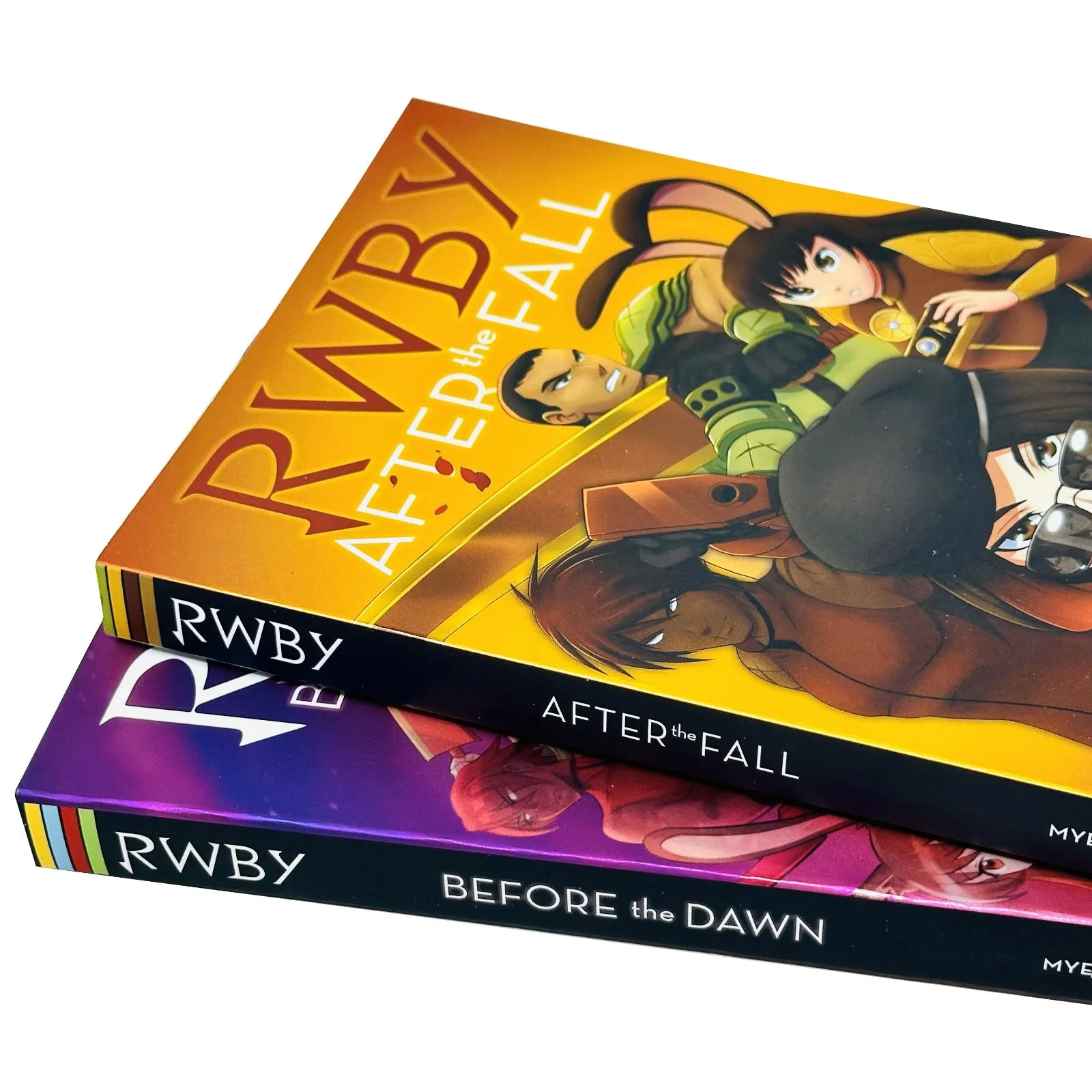 RWBY Series 2 Books Collection Set by E. C. Myers (After the Fall, Before Dawn)