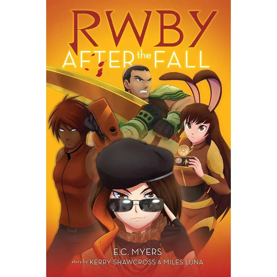 RWBY Series 2 Books Collection Set by E. C. Myers (After the Fall, Before Dawn)